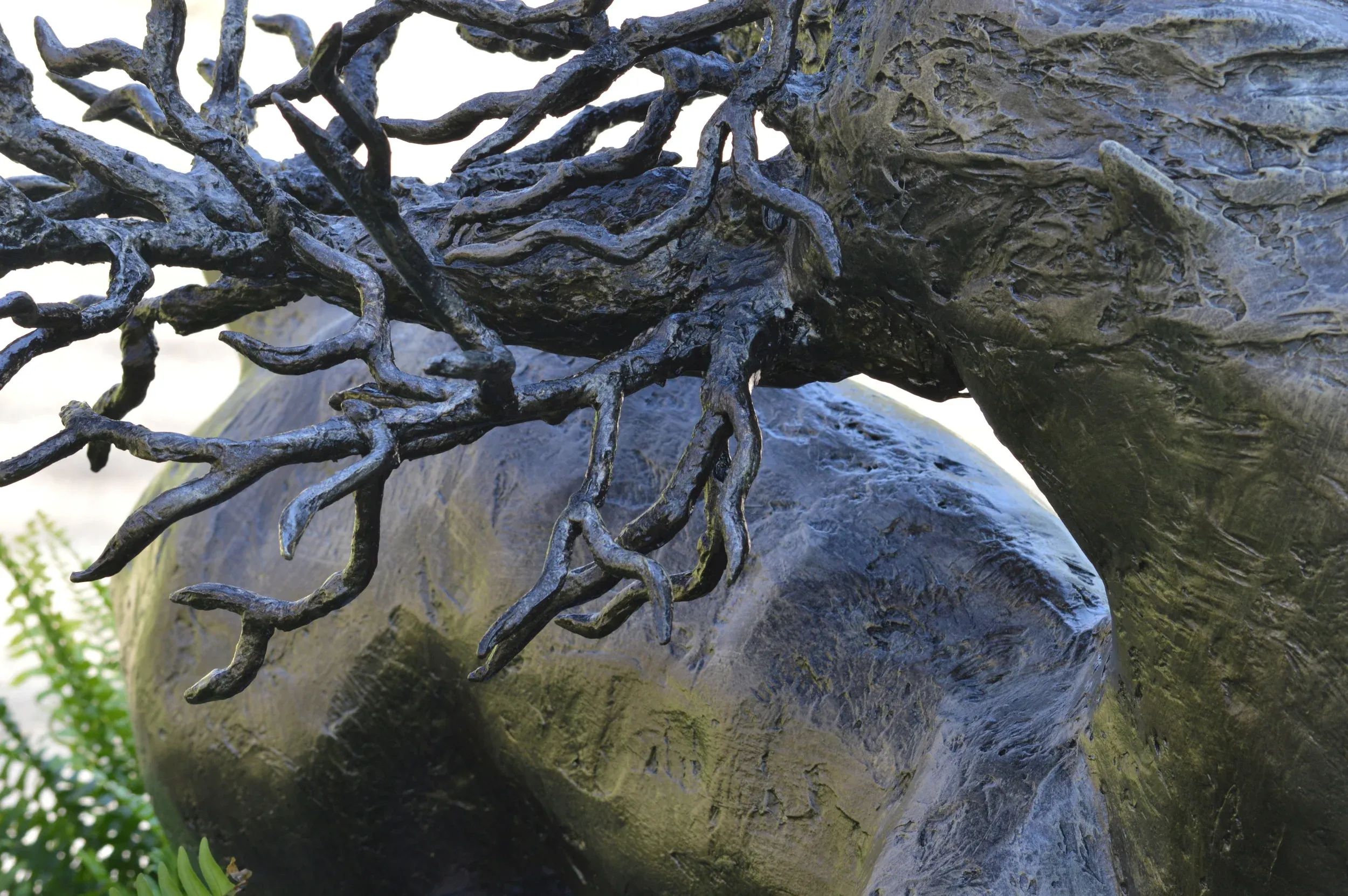 Steel sculpture by Leslie Lehr Daly