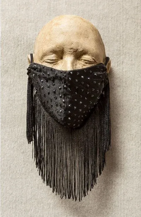 "Masks We Wear Exhibit, Pendleton Street Gallery, Cincinnati, Ohio. 2020
