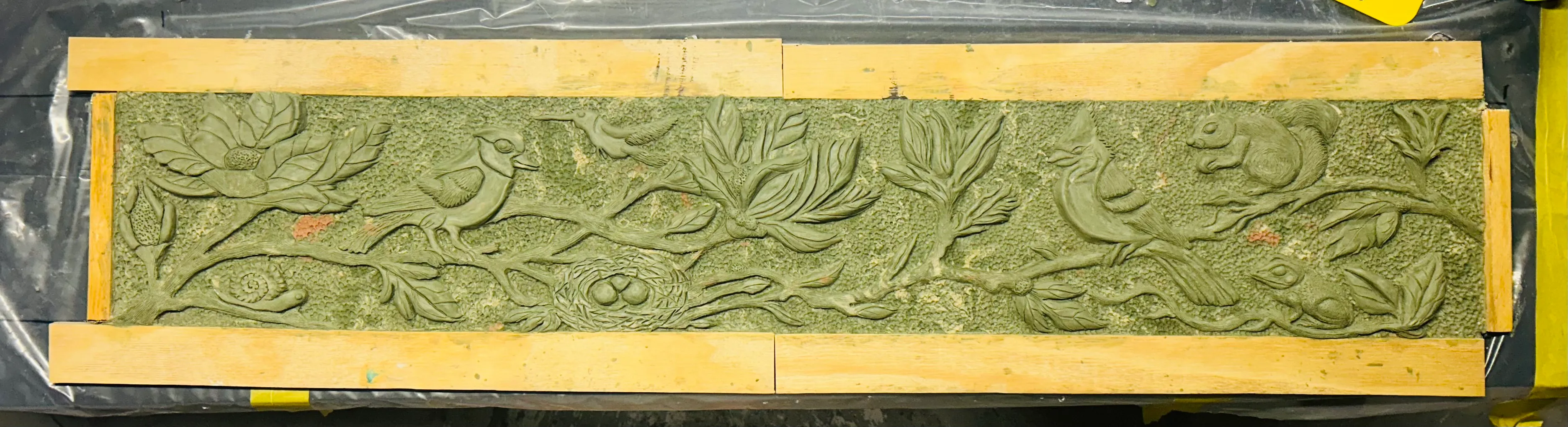Large Clay Panel